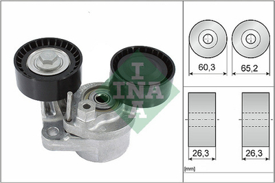 INA - 534048210-INA - Belt Tensioner, V-ribbed belt