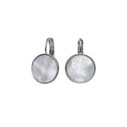 Серьги Fiore Luna MOP A2010NM-E01.2 BW/S