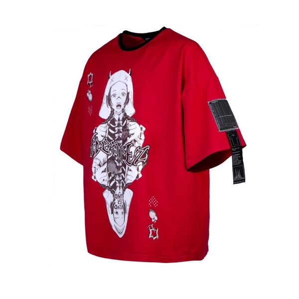 Футболка SS21 Won der Land Kimono Красная - фото 2