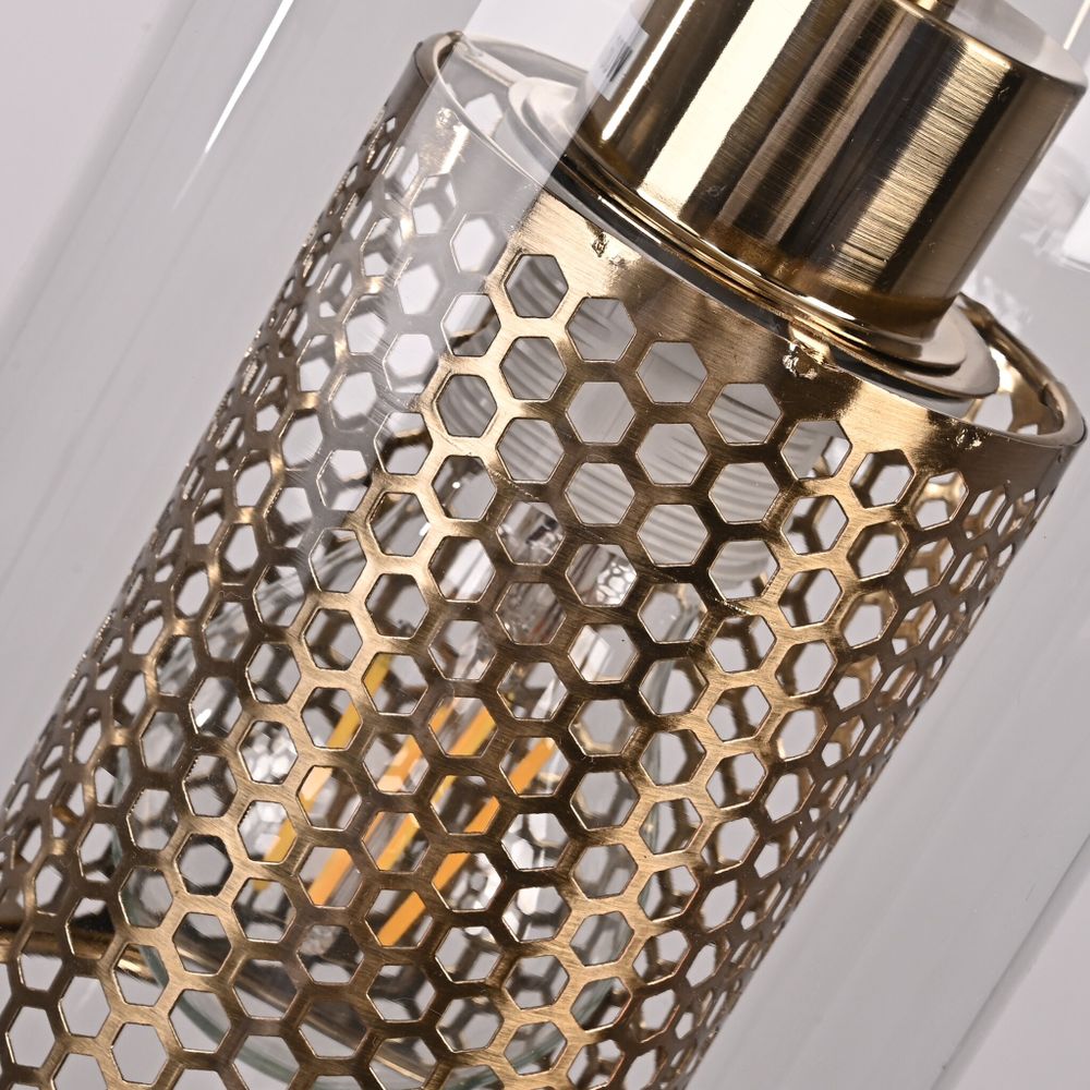 Подвесной светильник CATCH F cylinder brass D12