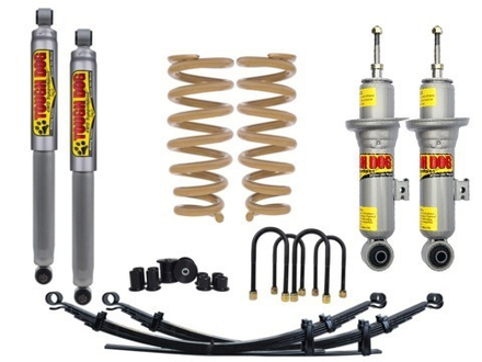 Лифт-комплект усиленной подвески Tough Dog для Mitsubishi L200 2006-2014 (Тяжелая постоянная нагрузка 500 кг к ПСМ) Лифт 25мм