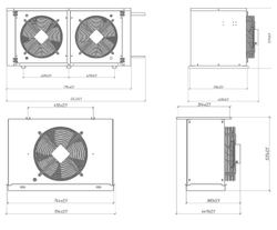 Сплит система Intercold LСМ 434 FT