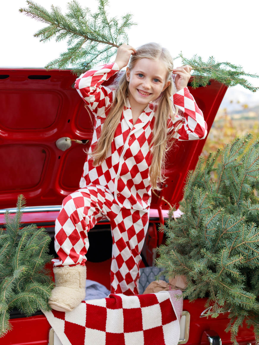 Пижама с воротником Mjölk Ромбы, уценка