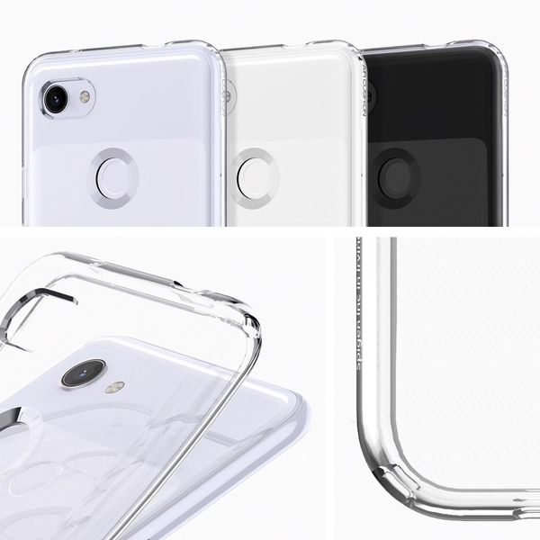 Чехол Spigen Liquid Crystal для Google Pixel 3A (Прозрачный)