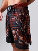 Шорты мужские спортивные для мма mma с разрезами