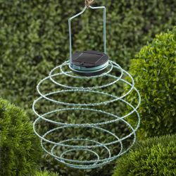 Светильник уличный ЭРА ERASF024-28 садовый подвесной Спираль на солнечной батарее, 16 см