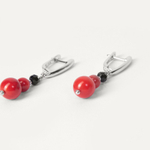 Серьги Accent RED