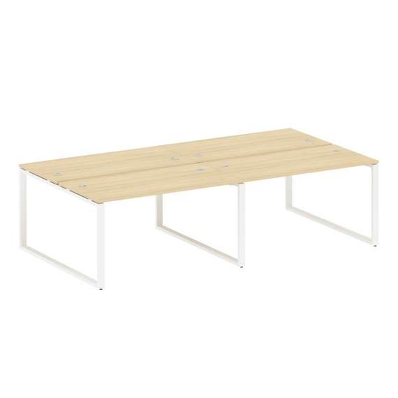 Метал Систем Рабочая станция на 4 места на О-образном м/к БО.СМ-4.3