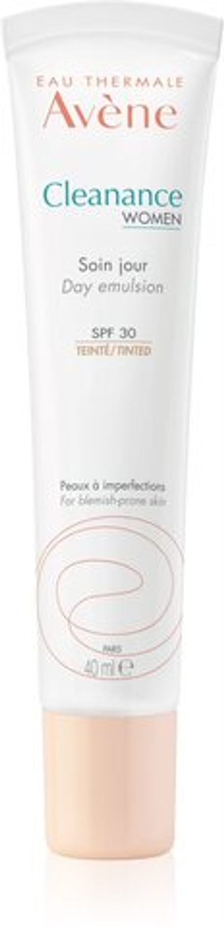 Avene Cleanance - дневная эмульсия для кожи с акне /  SPF 30 tinted 40  ml  / GTIN 3282770140521