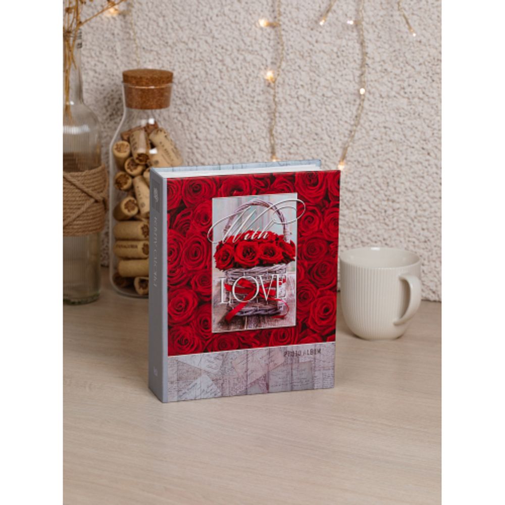 Фотоальбом Image Art IA-200PP серия 385 Цветы термосварка 50 листов 200 фотографий размер 10х15