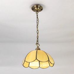 Citilux Познань CL443111 Подвесной светильник витражный Бронза