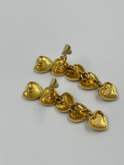 Клипсы с сердечками Sonia Rykiel