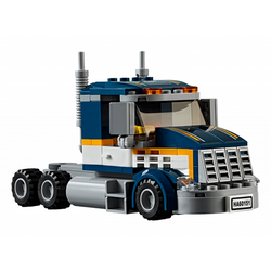 LEGO City: Грузовик для перевозки драгстера 60151 — Dragster Transporter — Лего Сити Город