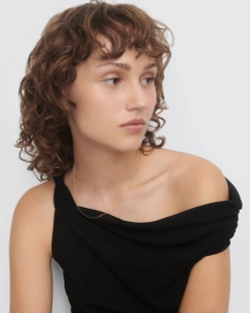 Колье Essential Chain серебро 925 пробы покрытое золотом