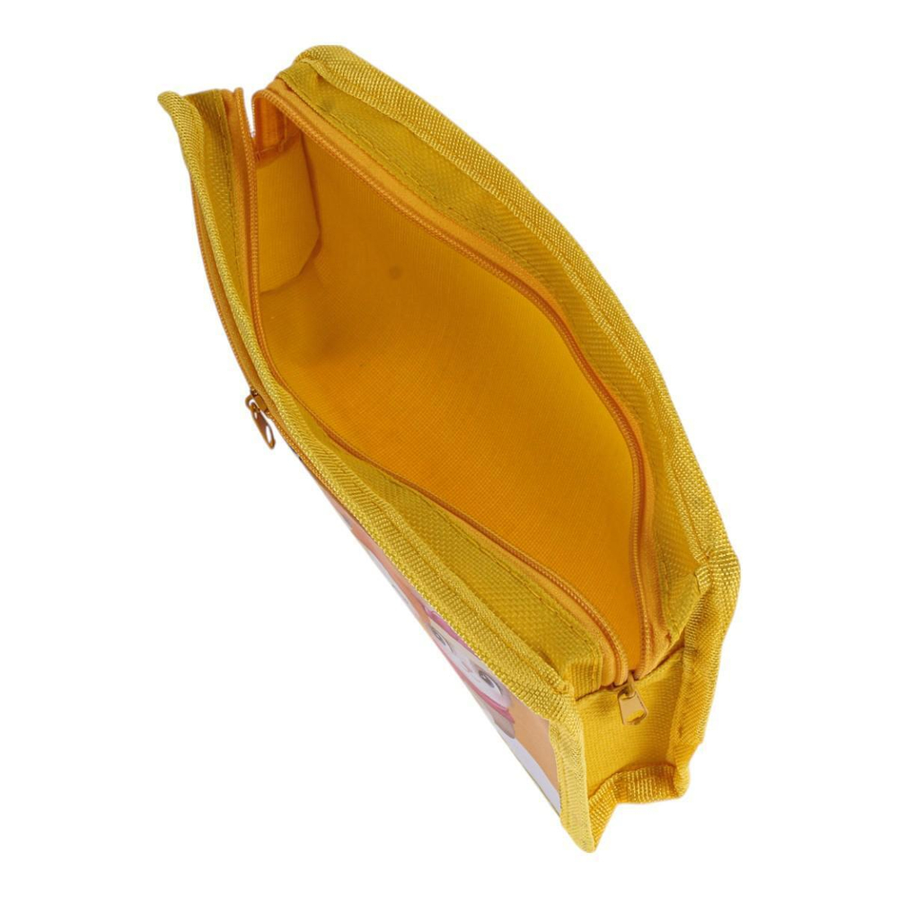 Пенал мягкий 2 отделения "Милые животные2" 3 цвета микс