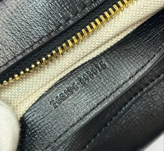 Маленькая сумка на плечо Gucci Horsebit 1955 черный