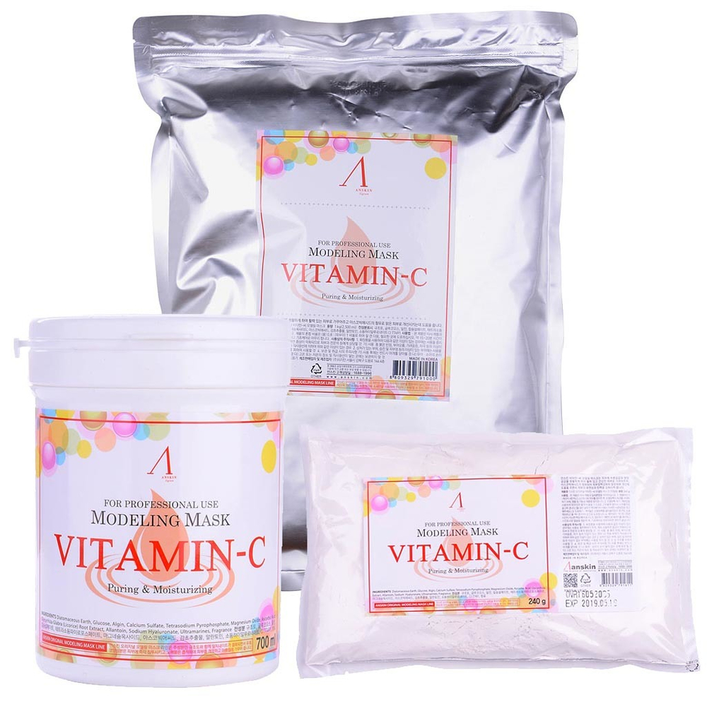 Anskin Original Vitamin-C Modeling Mask маска альгинатная с витамином С