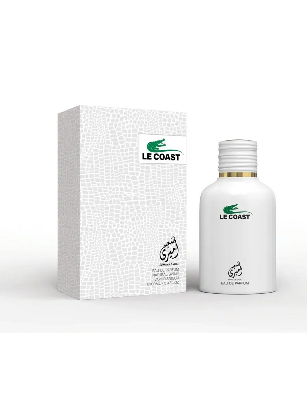 Арабский парфюм Le Coast 100 ml. Лакосте белые