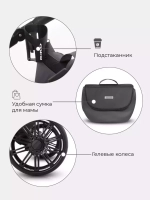 Коляска  SIGMA  (Riko) 01 Antracite (графит)