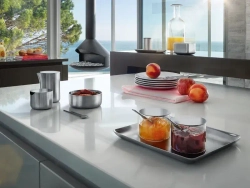 Blomus Основной стеклянный контейнер с крышкой из матовой стали