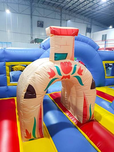 Коммерческий надувной батут «Просто сказка 2», 10*6*6 м