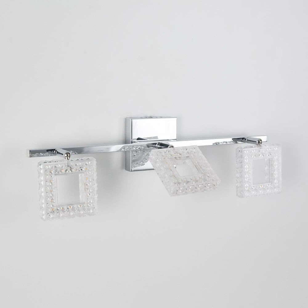 Citilux Кристалино CL559631 LED Спот поворотный с выключателем Хром