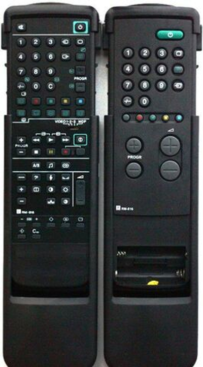 Пульт для телевизора Sony RM-816. Двусторонний