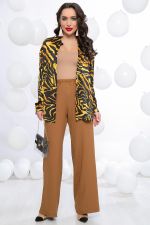 Рубашка "Лила" (горчица) Б5561 LT Collection