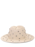 Шляпа Saint Barth TRINA солома стразы