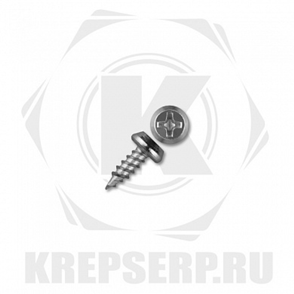 Саморезы с п/цилинд. гол. острие цинк 3,5-3,9х11 УТ000000609