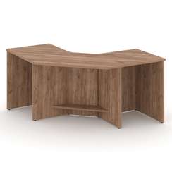 Kodex Стол сторон угловой KD.SSTU-14 Дуб Табак 1400*1400*750