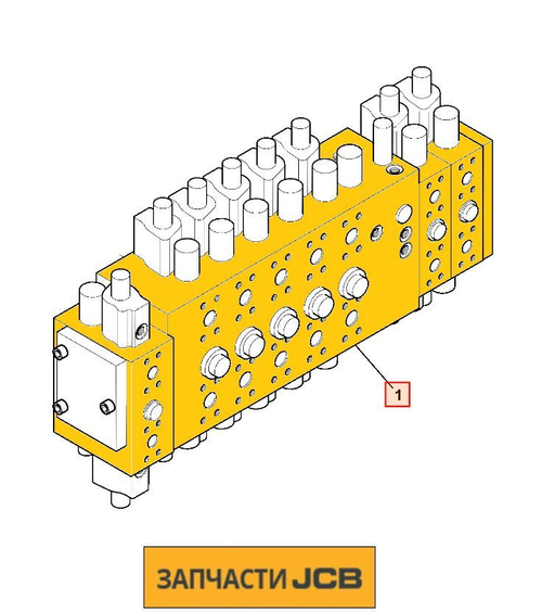 Блок клапанов JCB 25/223331