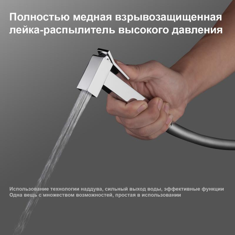 Смеситель с гигиеническим душем Gappo G7218