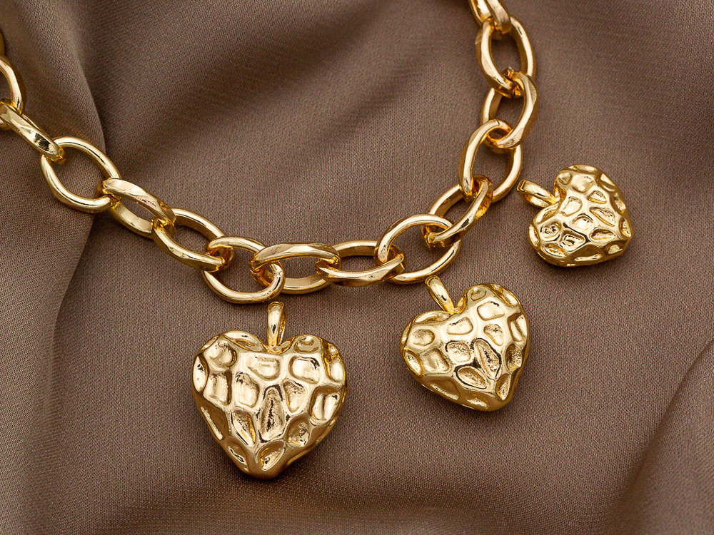 Подвеска "Сердце-Mid", 17,5мм