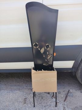 Памятник металлический с розами