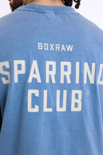 Футболка BOXRAW Sparring Club голубая