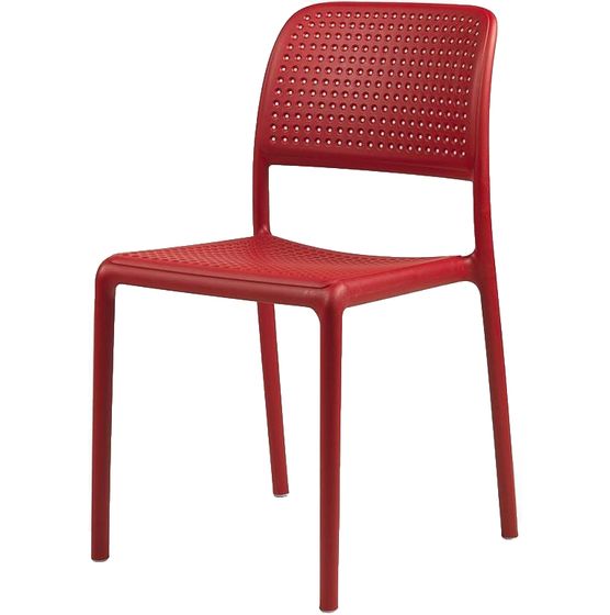Красный пластиковый стул Bora Bistrot | Nardi | Италия