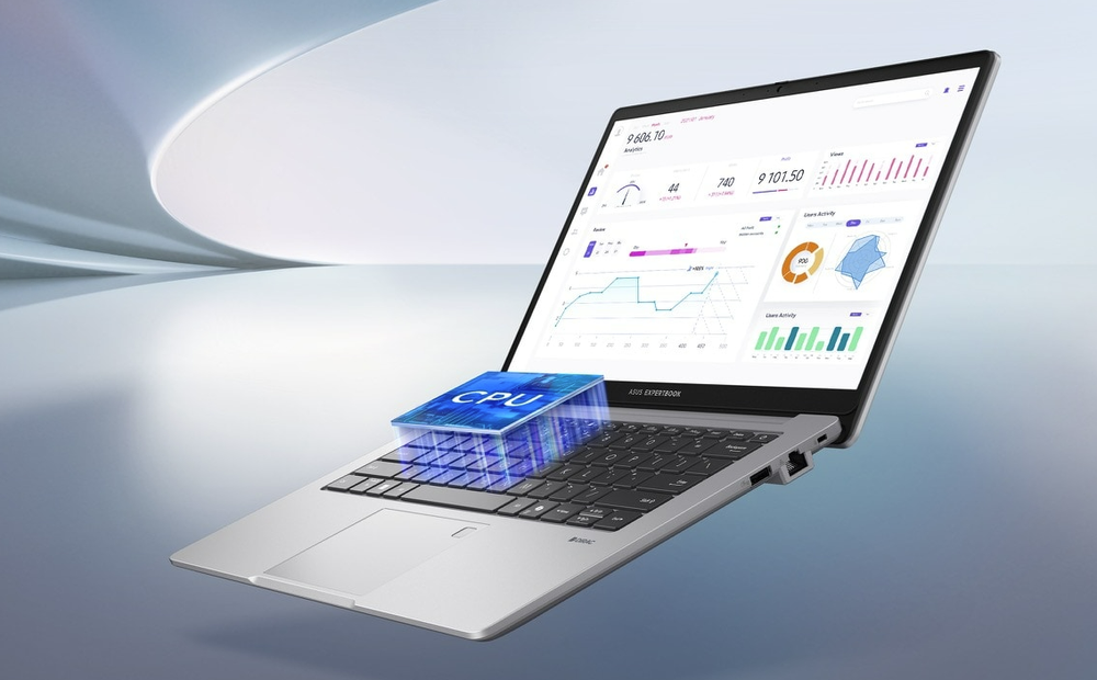 Ноутбук ASUS ExpertBook P1 P1403CVA 14" 1920*1080, Intel Core 5 210H, SSD 512Gb, серый