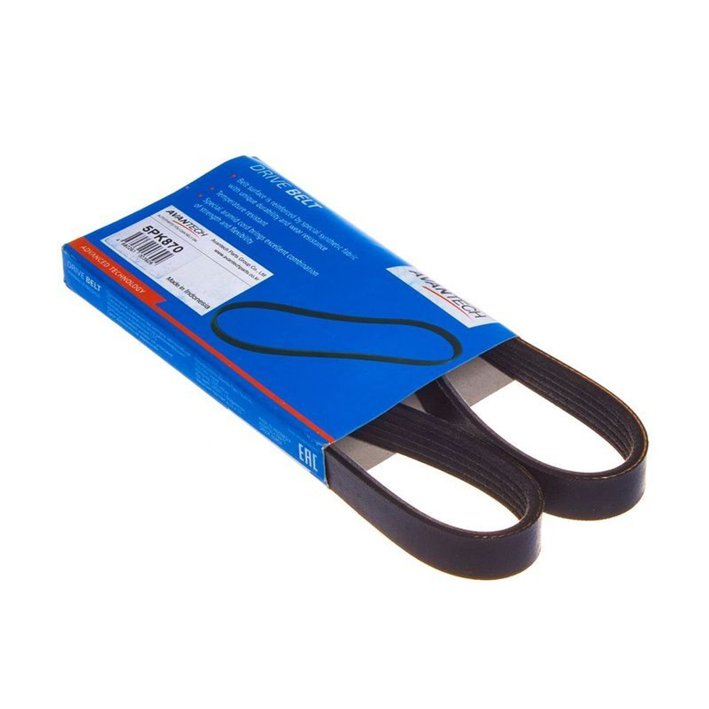 Ремень поликлиновый AVANTECH 5PK870
