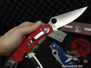 Складной нож Steelclaw Боец-3, красная рукоять  G10 - сталь D2