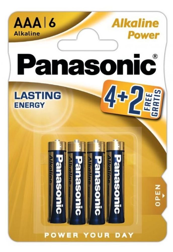 Батарейка PANASONIC LR03 Alkaline Power bl/4