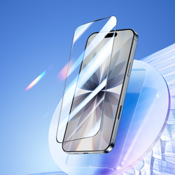 Защитное стекло для смартфона iPhone 17, серия Roga Series от Dux Ducis (комплект для автоматического выравнивания и установки)