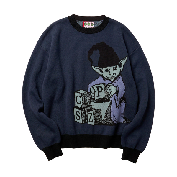 Sweater Blue "I H8 CPZ"