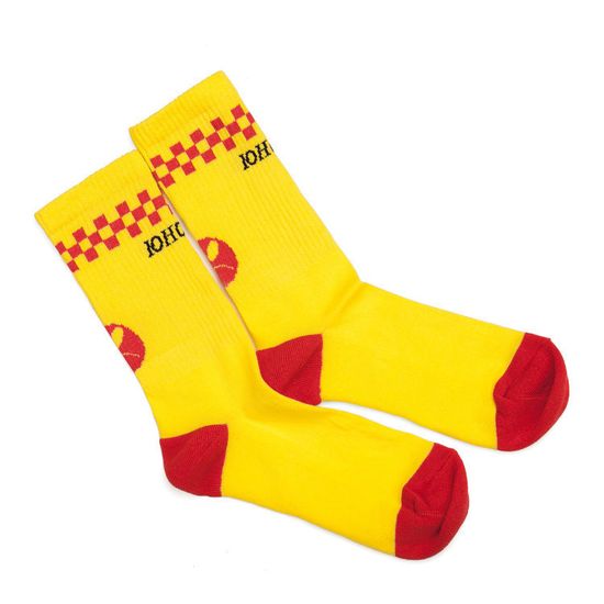 Носки ЮНОСТЬ™ «Ядерная весна» (Грязно-желтый, S (41-44))