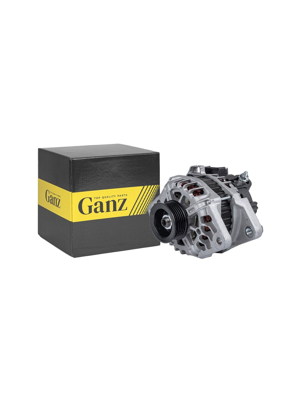 Генератор (12V/90A) HYUNDAI Solaris/KIA Rio III GANZ GIP13041