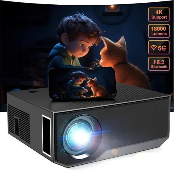 Wielio Projector — твой мини-кинотеатр и развлекательная станция дома