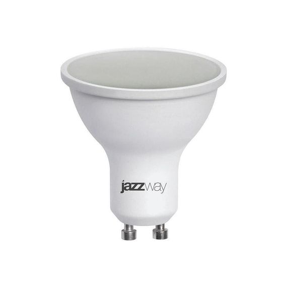 Лампа светодиодная Jazzway GU10 7W 3000K матовая 1033550