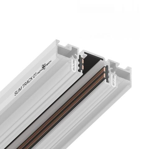 135179 NT23 000 белый Шинопровод (низкий) для монтажа в натяжной потолок, 2м IP20 48V FLUM