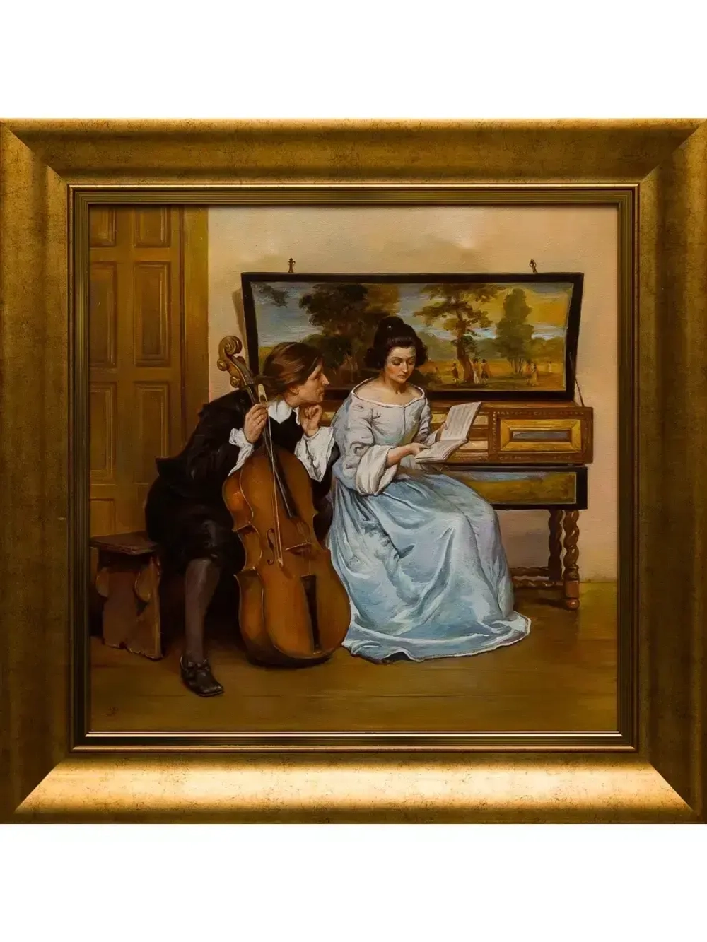 Картина маслом The Interval Чугунова