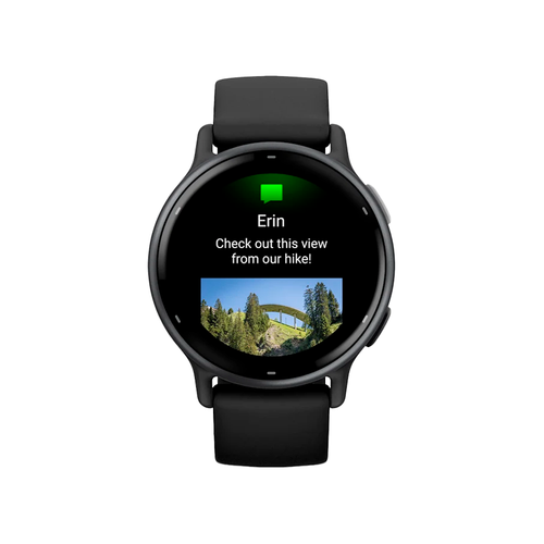 Умные часы Garmin Vivoactive 5, 42.2mm, Black (010-02862-10)